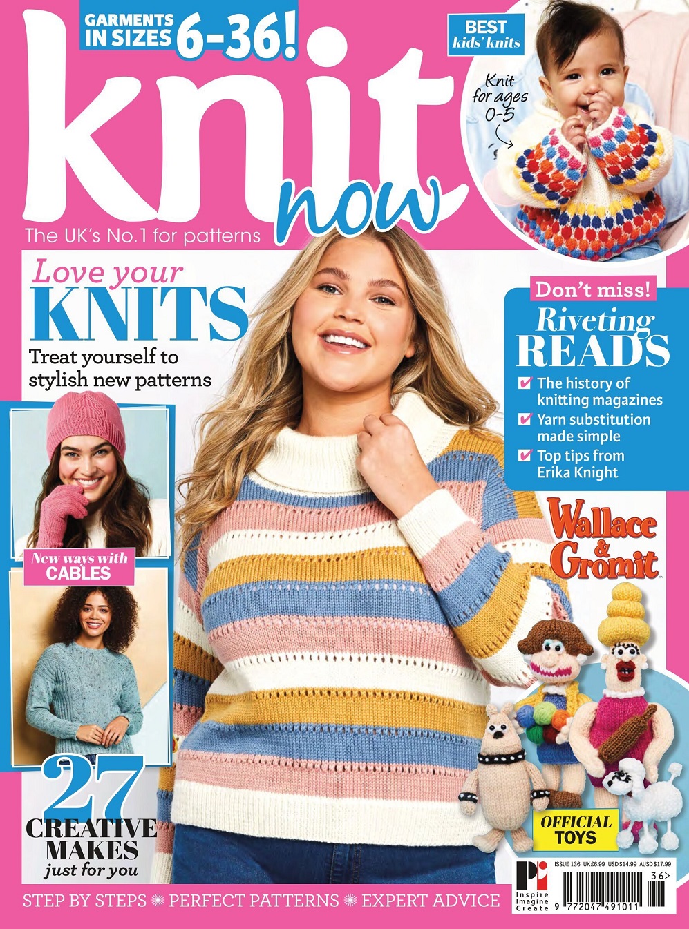 Журнал &quot;Knit Now&quot; №136 2021