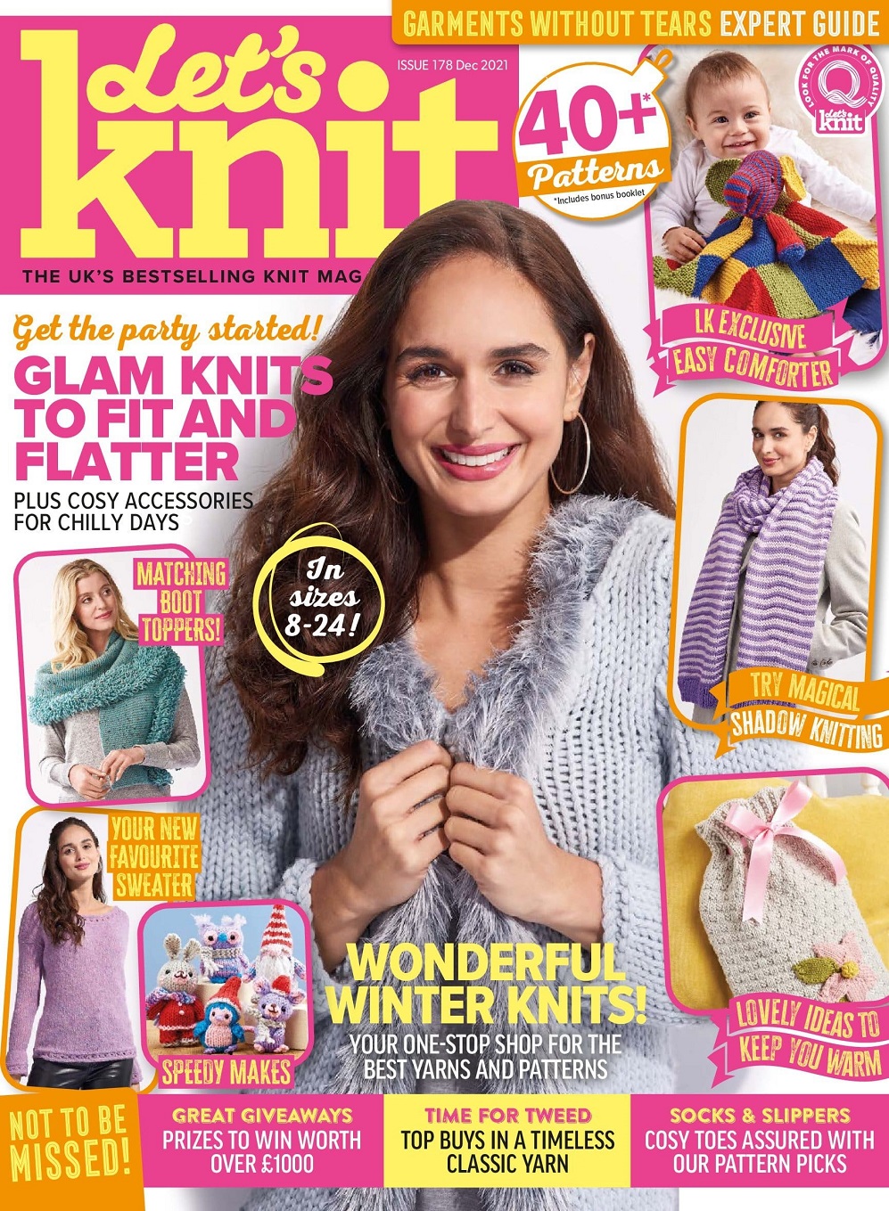 Много идей в журнале "Let's Knit" №178 2021
