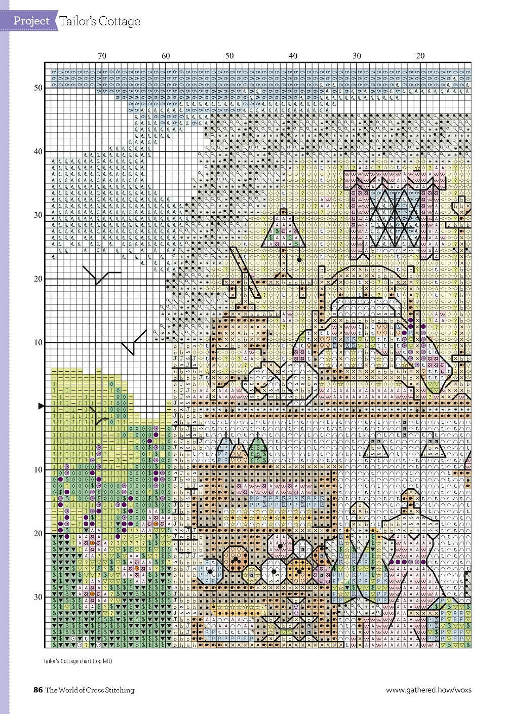Журнал "The World of Cross Stitching №316 2022"