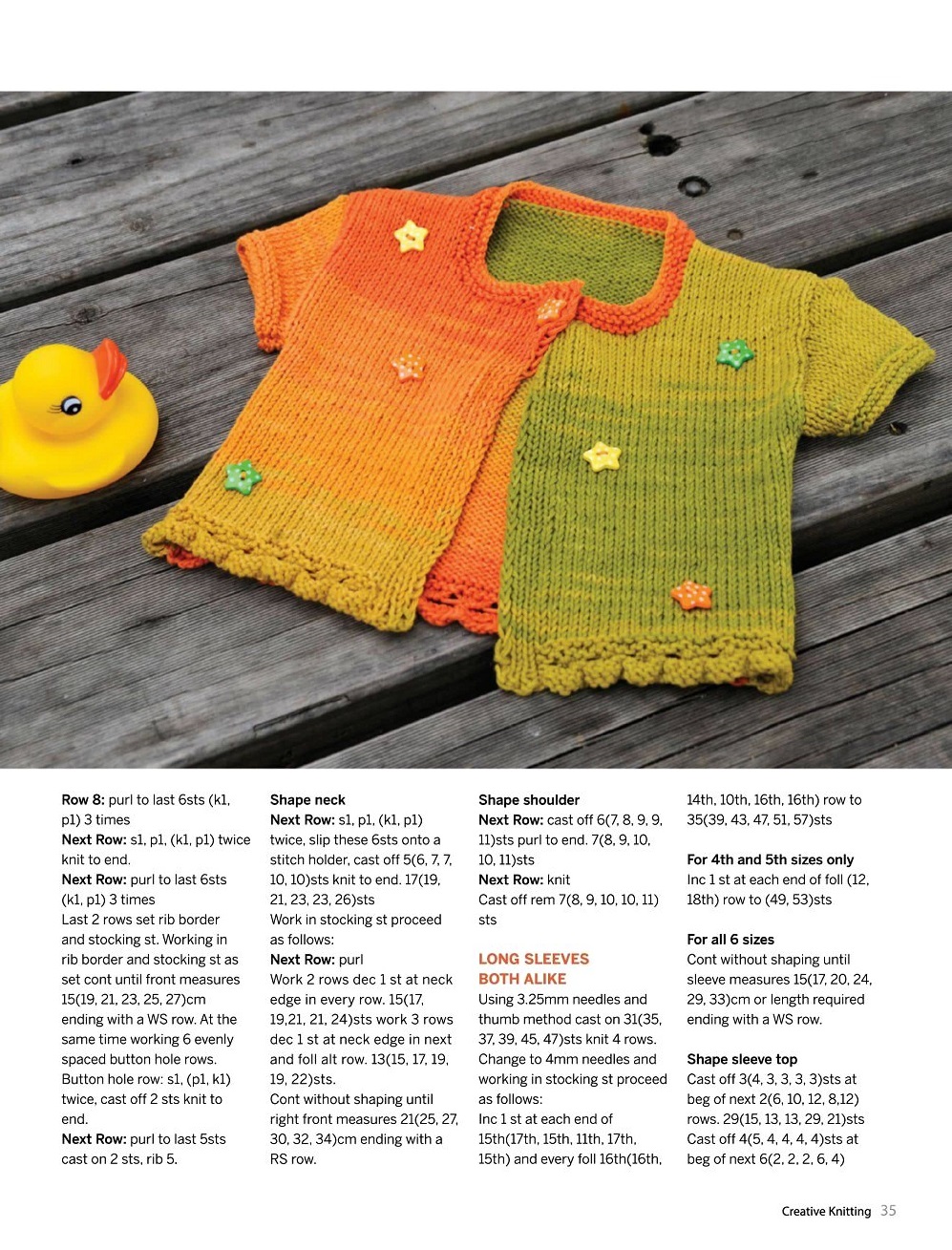 Трикотажные модели и аксессуары в журнале &quot;Creative Knitting&quot; №75 2021