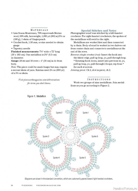 Коллекция проектов для рукодельниц в журнале «PieceWork - Spring 2023»