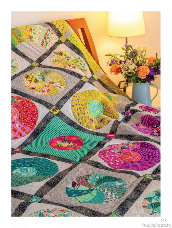Коллекция проектов для рукодельниц в журнале «Quilters Companion №133 2025»