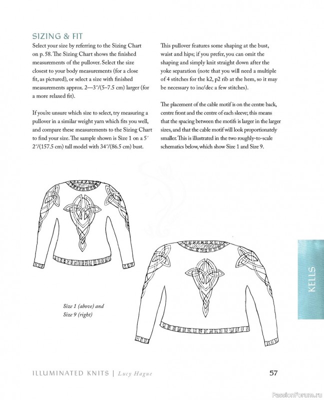 Коллекция шотландских узоров в книге «Illuminated Knits»