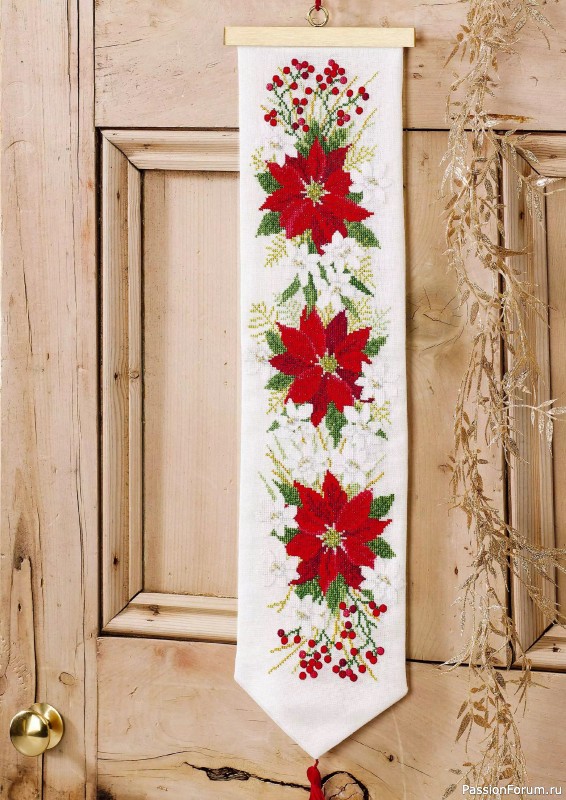 Коллекция вышивки в журнале «Cross Stitch Gold - Christmas 2024»