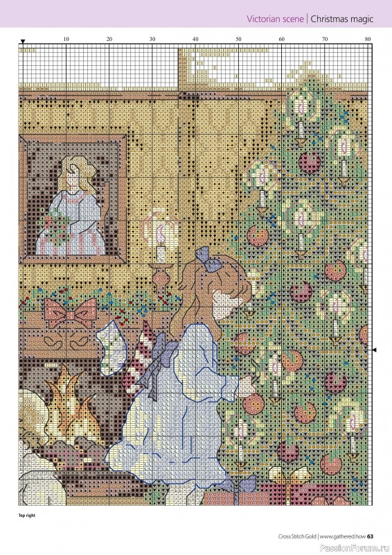 Коллекция вышивки в журнале «Cross Stitch Gold - Christmas Collection 2023»