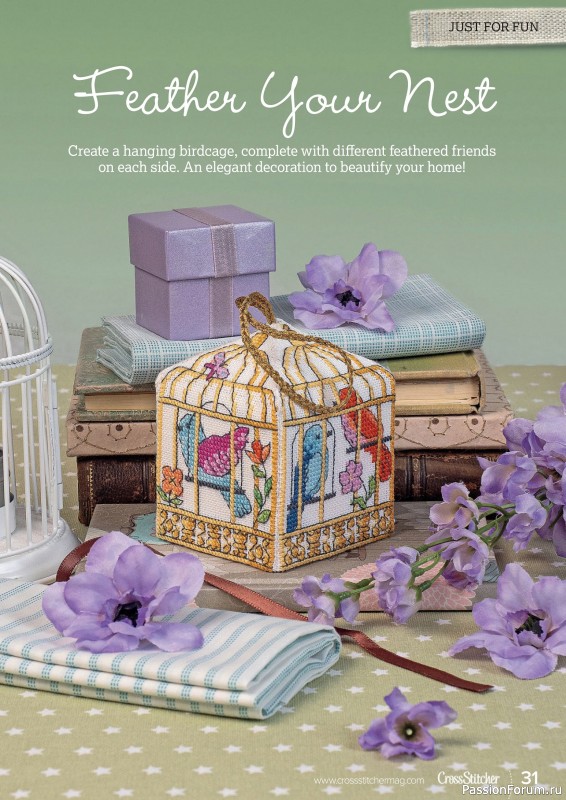 Коллекция вышивки в журнале «CrossStitcher №425 2025»