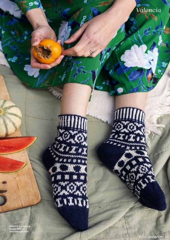 Вязаные модели спицами в журнале «The Knitter №176 2022»