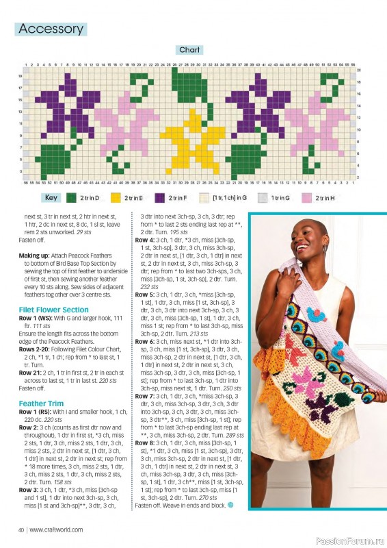 Вязаные проекты крючком в журнале «Crochet Now №103 2024»