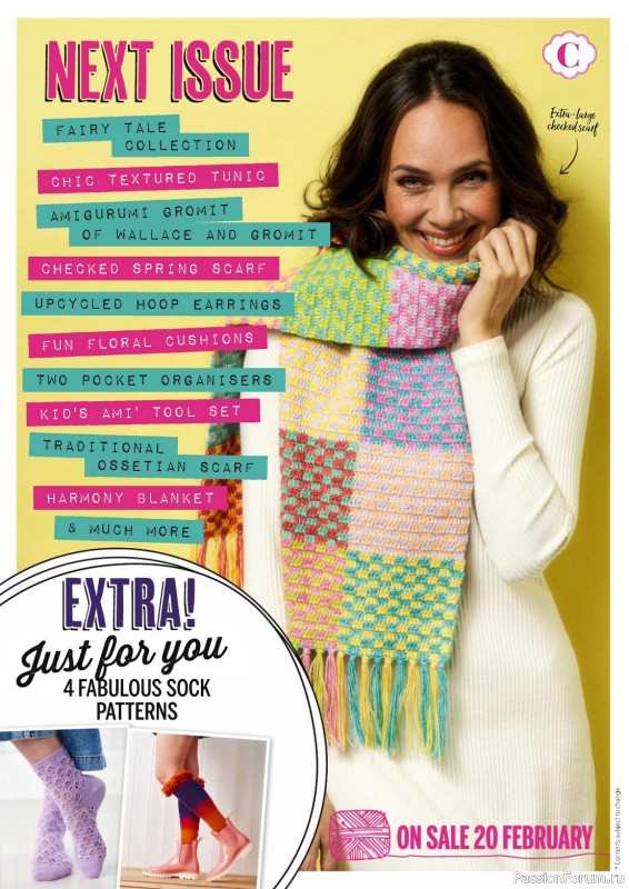 Вязаные проекты крючком в журнале «Simply Crochet №145 2024»
