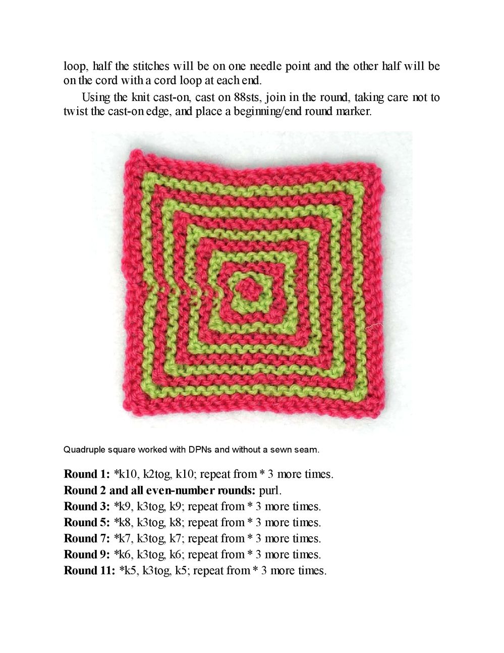 Patchwork Knitting