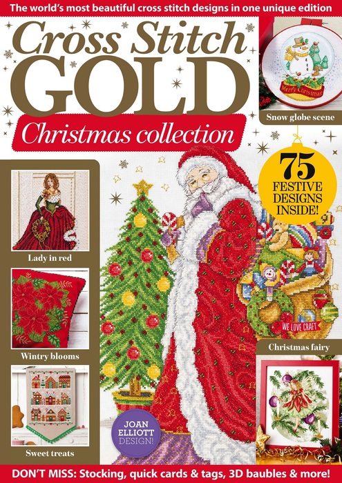 Коллекция вышивки в журнале &laquo;Cross Stitch Gold - Christmas Collection 2023&raquo;
