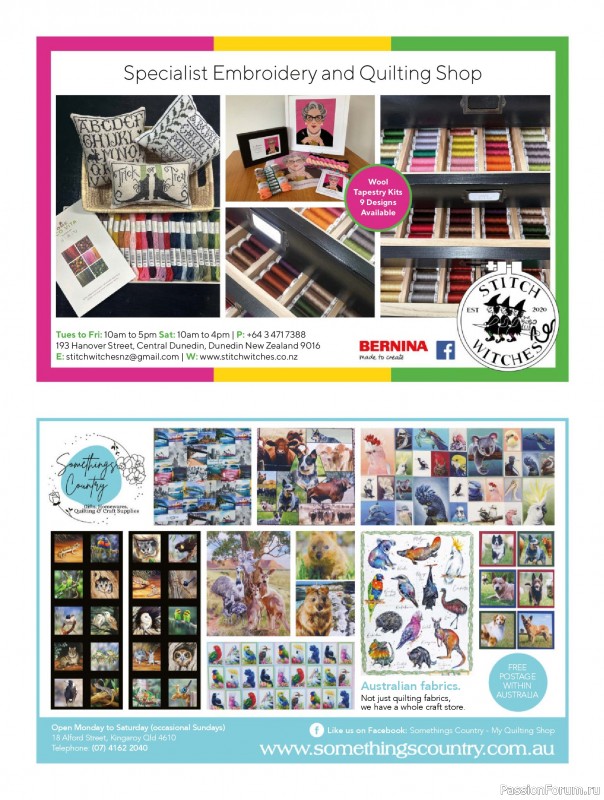 Коллекция проектов для рукодельниц в журнале «Quilters Companion №132 2025»