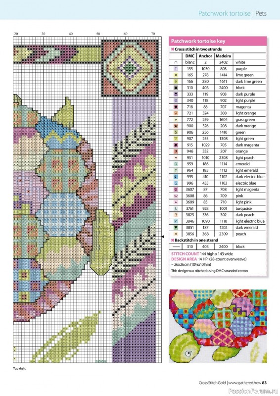Коллекция вышивки в журнале «Cross Stitch Gold - Animal Collection 2023»