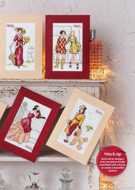 Коллекция вышивки в журнале «Cross Stitch Gold - Figures Collection 2023»