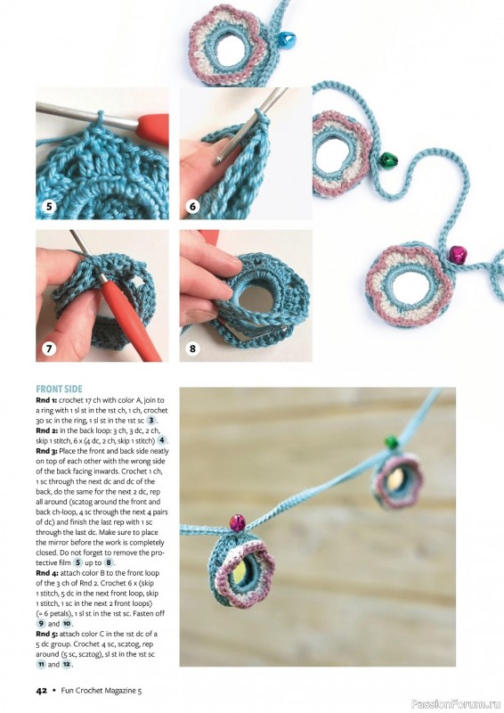 Вязаные проекты крючком в журнале «Fun Crochet №5 2022»