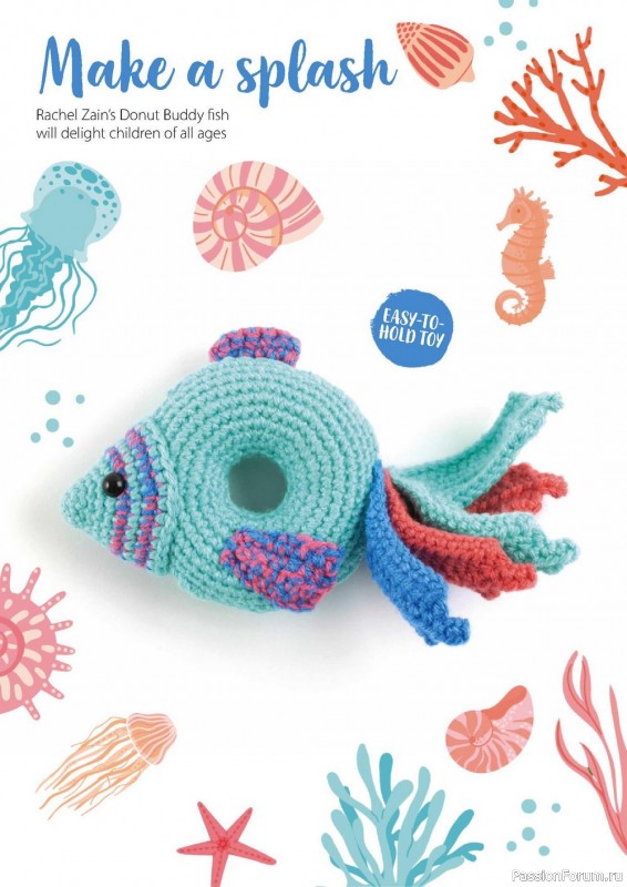 Вязаные проекты крючком в журнале «Simply Crochet №125 2022»