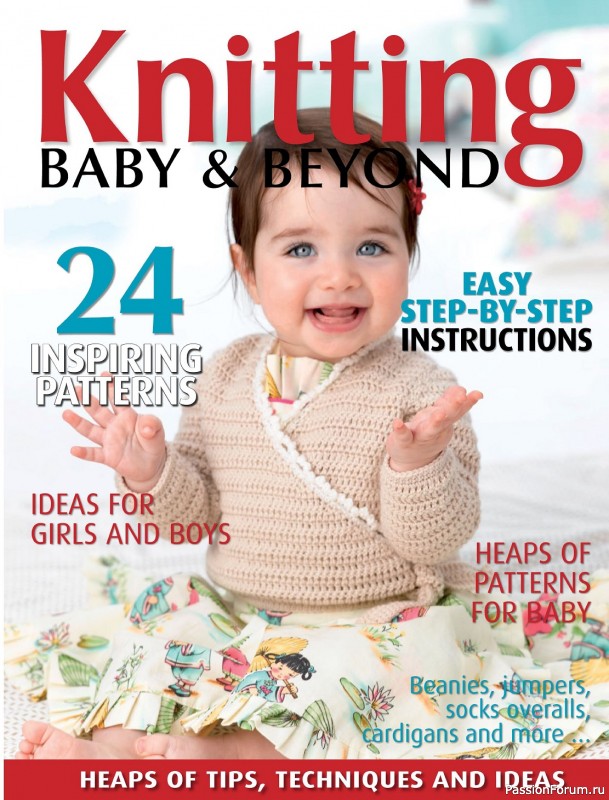 Вязаные модели для детей в журнале &laquo;Knitting Baby &amp; Beyond - April 2024&raquo;