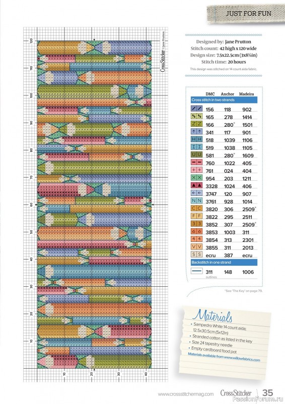Коллекция вышивки в журнале «CrossStitcher №401 2023»