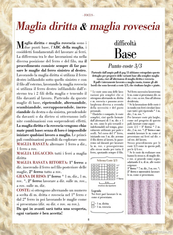 Вязаные модели в журнале «Piu Maglia №46 2024»