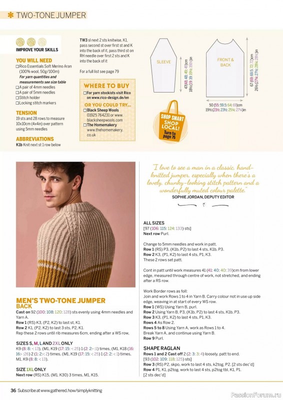 Вязаные проекты крючком в журнале «Simply Knitting №248 2024»