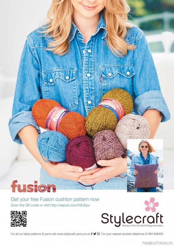 Вязаные проекты спицами в журнале «Let's Knit №190 2022»