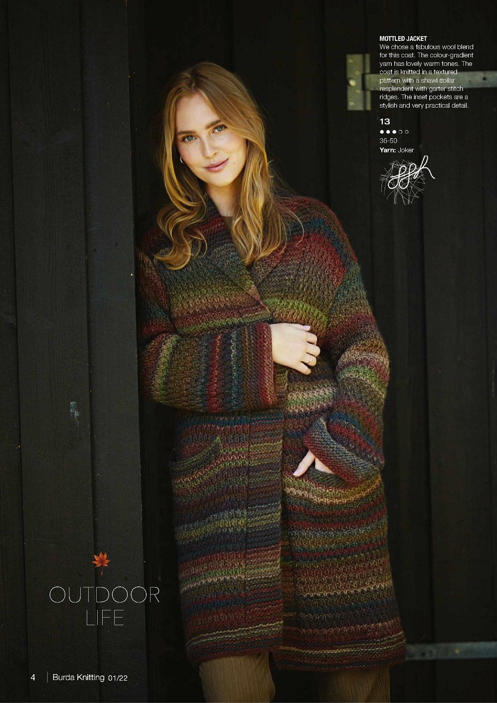 Модный трикотажный гардероб для женщин в журнале &quot;Burda Knitting&quot;