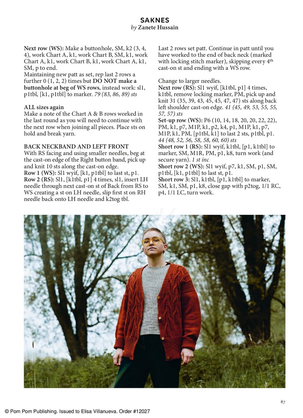 Вязаные моделей одежды для женщин в журнале "PomPom Quarterly №38 2021"