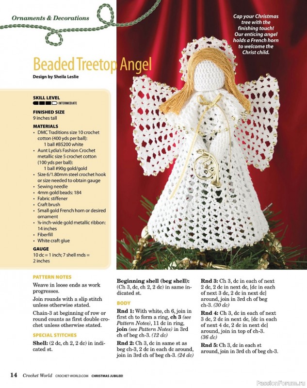 Коллекция проектов крючком в журнале «Crochet World Specials - Winter 2022»