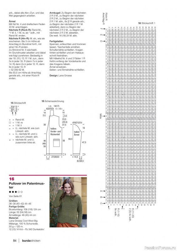 Вязаные модели в журнале «Burda Stricken №5 2020»