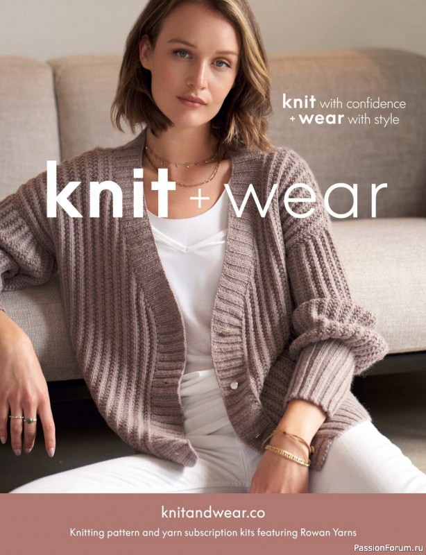 Вязаные проекты спицами в журнале «Knitting №234 2022»