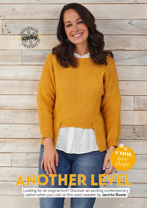 Вязаные проекты спицами в журнале «Simply Knitting №235 2023»