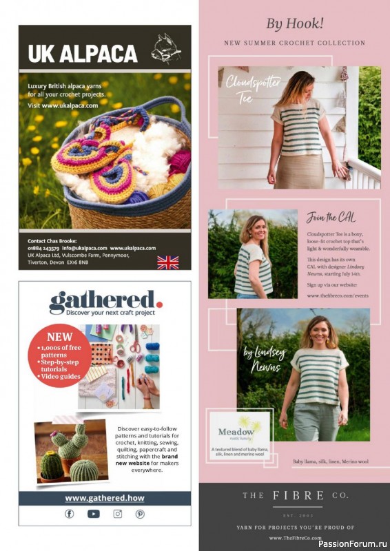 Вязаные проекты крючком в журнале «Simply Crochet №125 2022»