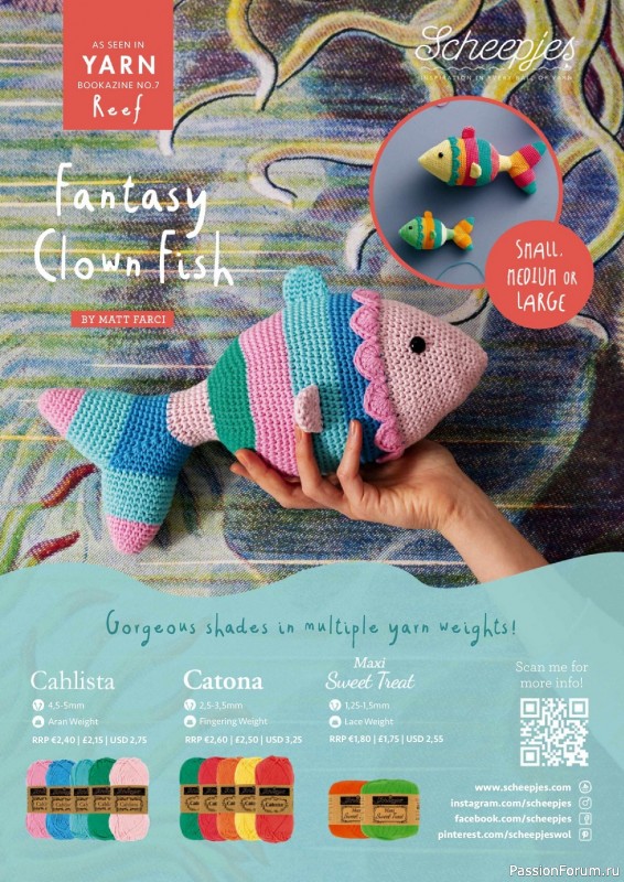 Вязаные проекты крючком в журнале «Simply Crochet №140 2023»