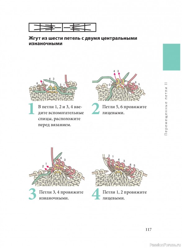 Вязаные проекты в книге «Полный японский справочник для вязания на спицах»