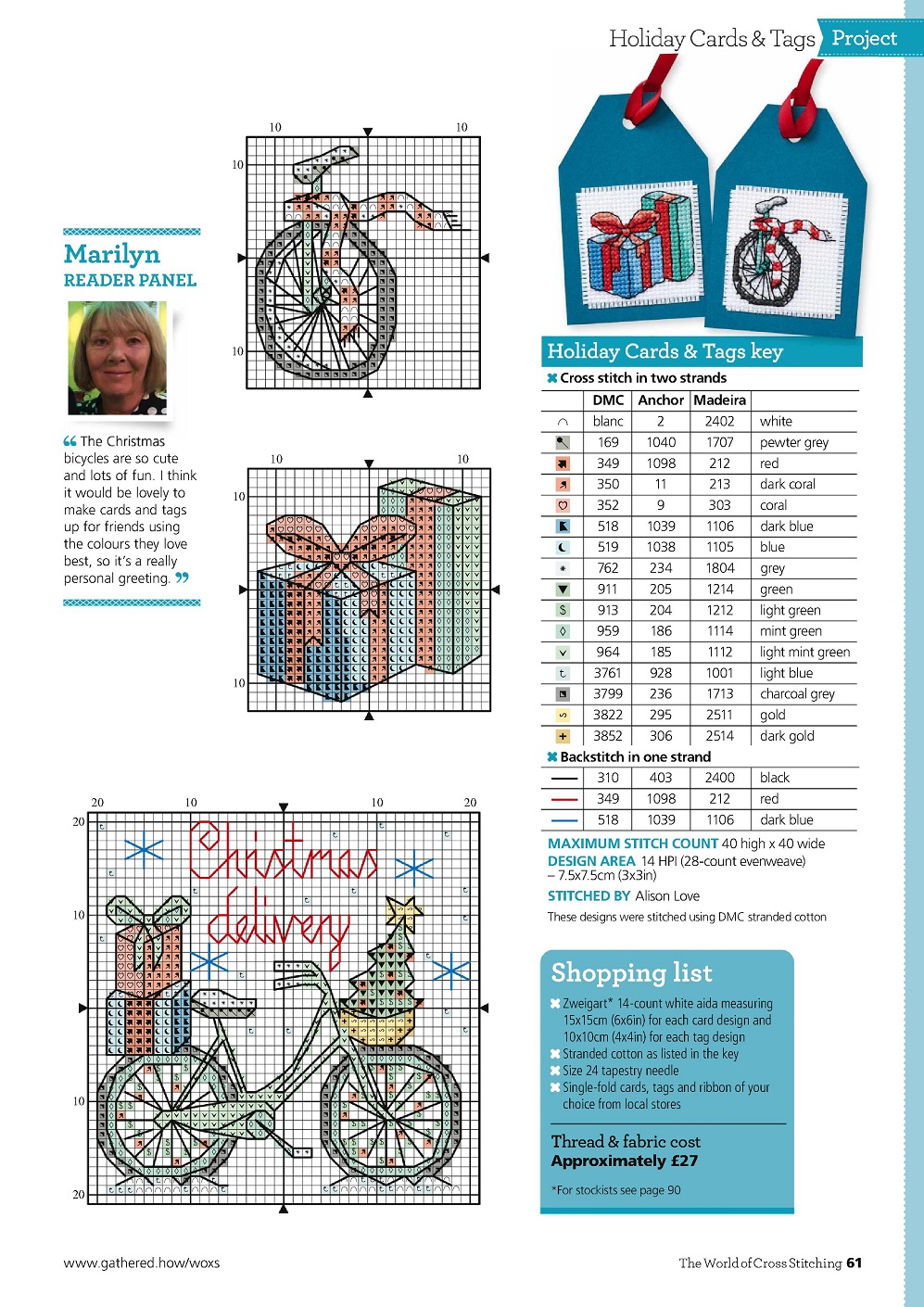 Журнал &quot;The World of Cross Stitching&quot; №313 2021