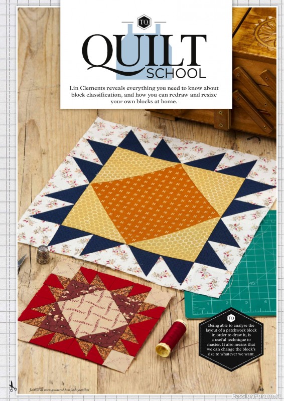 Коллекция проектов для рукодельниц в журнале «Todays Quilter №129 2025»