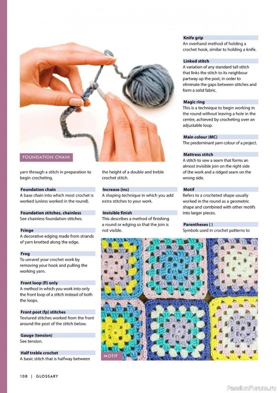 Вязаные проекты крючком в журнале «Create Your Own Crochet Blankets - 2023»