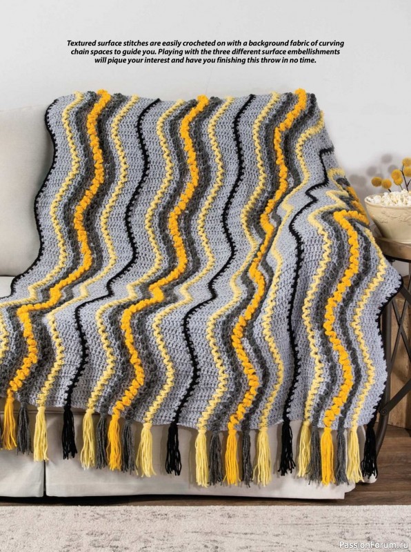Вязаные проекты крючком в журнале «Crochet World - February 2023»