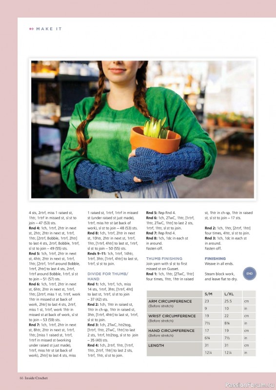 Вязаные проекты крючком в журнале «Inside Crochet №156 2023»