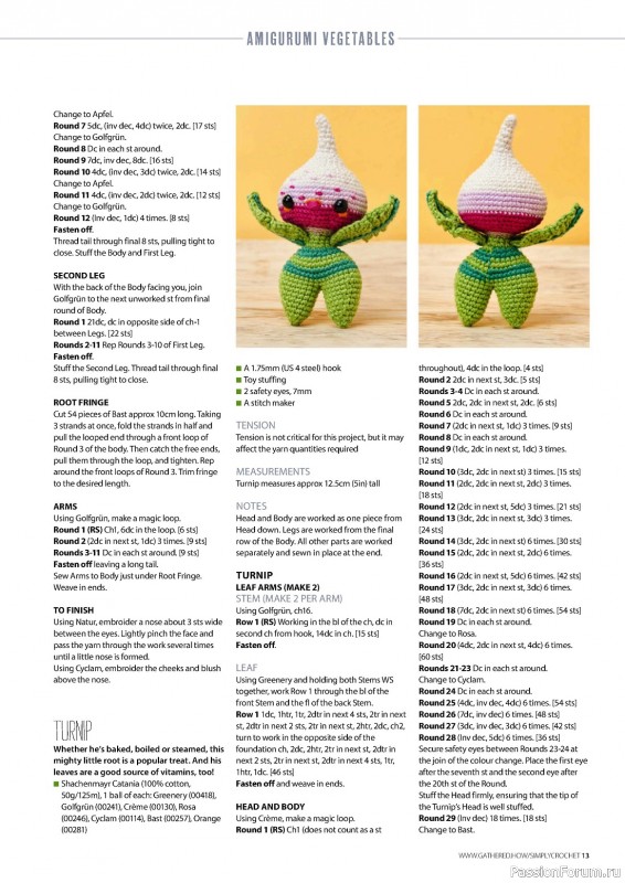 Вязаные проекты крючком в журнале «Simply Crochet №134 2023»
