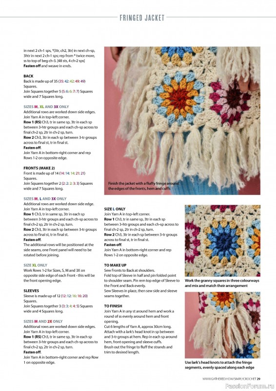 Вязаные проекты крючком в журнале «Simply Crochet №153 2024»