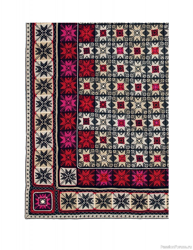 Вязаные проекты в книге «Crochet Squares». Продолжение
