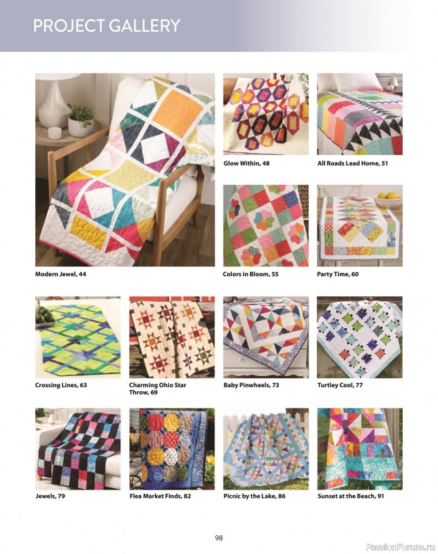 Коллекция проектов для рукодельниц в журнале «Quilter’s World Special - Perfectly Precut 2025»