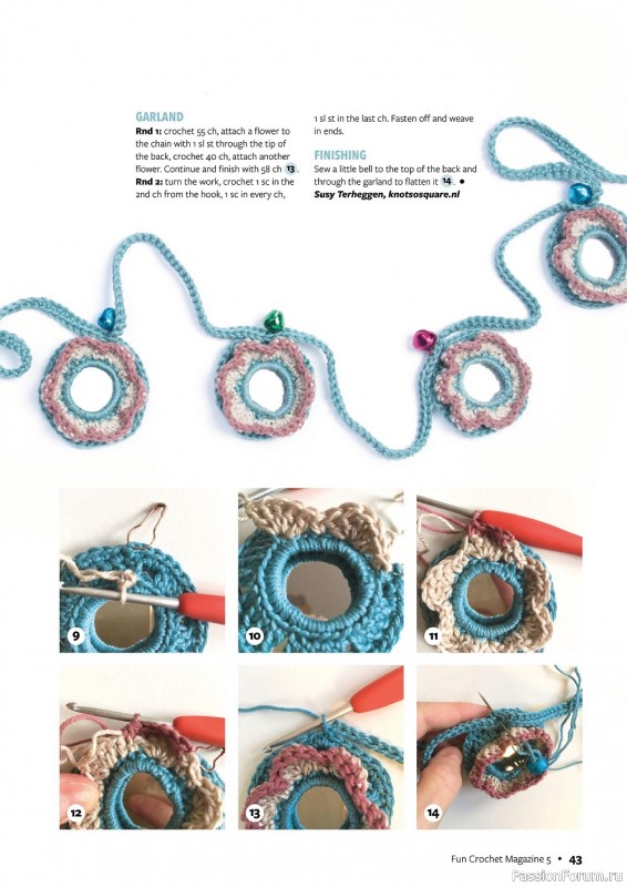 Вязаные проекты крючком в журнале «Fun Crochet №5 2022»