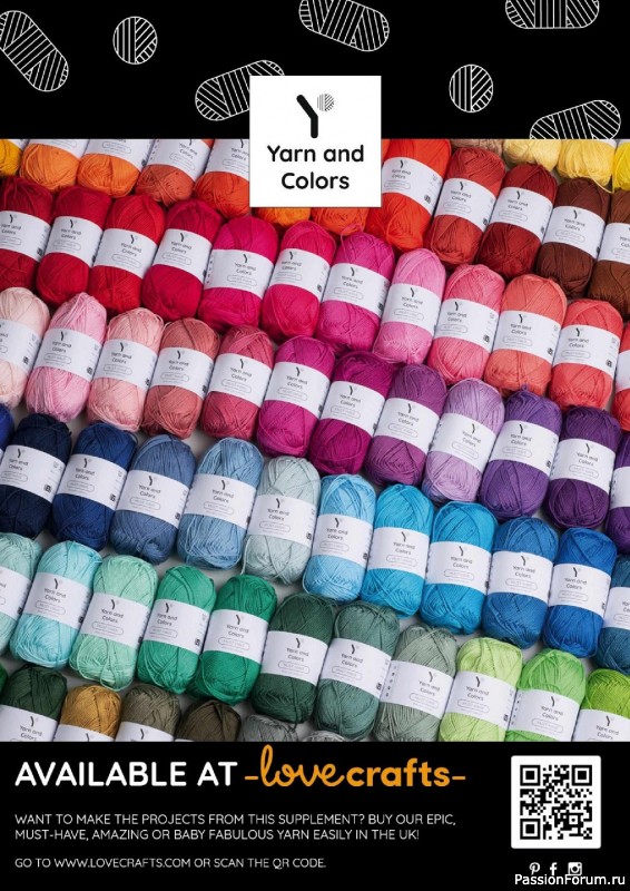 Вязаные модели крючком в журнале «Simply Crochet №124 2022»