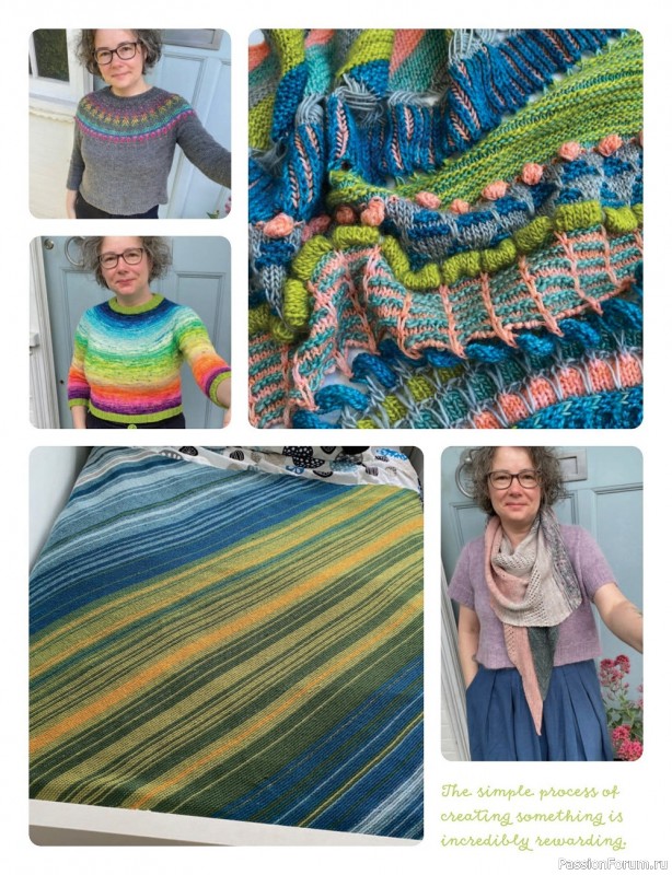 Вязаные модели спицами в журнале «Knitting №233 2022»