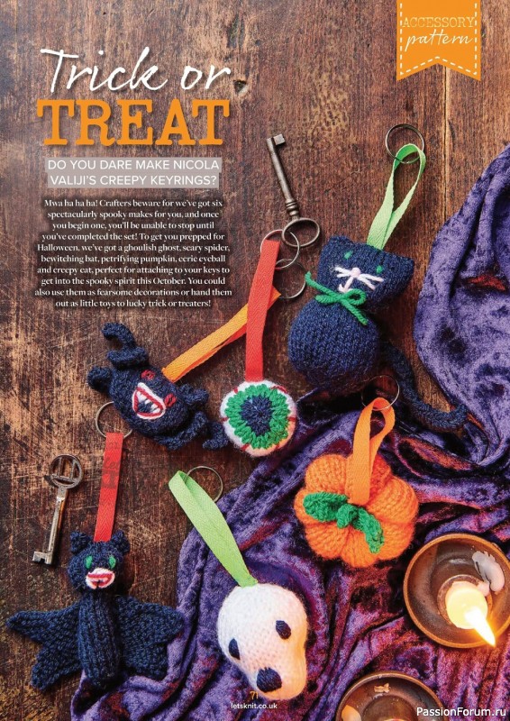 Вязаные проекты спицами в журнале «Let's Knit №188 2022»