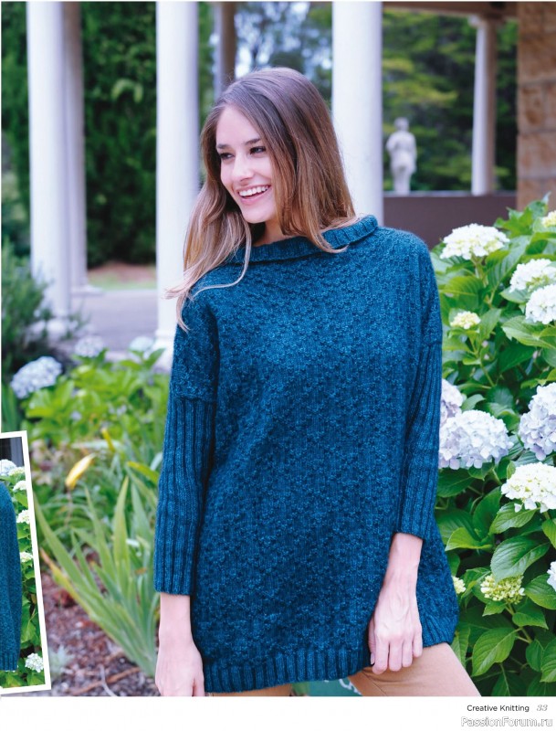 Вязаные модели спицами в журнале «Creative Knitting №88 2024»