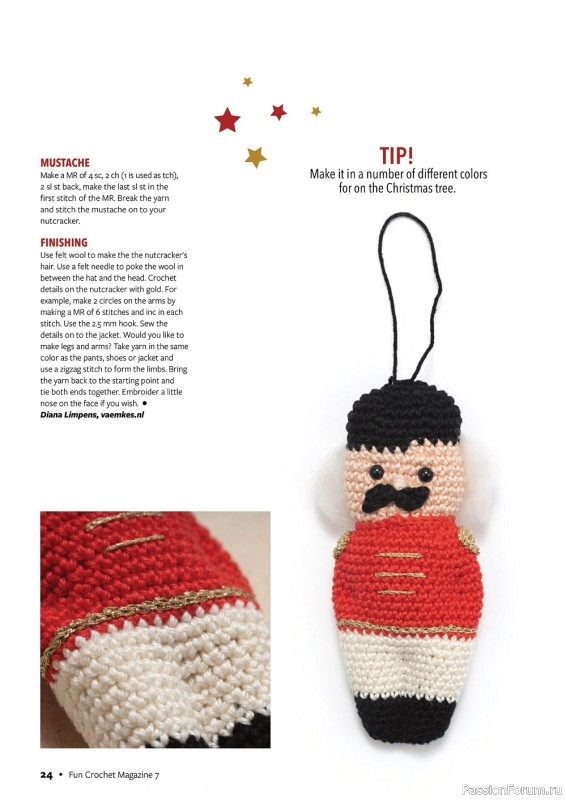 Вязаные проекты крючком в журнале «Fun Crochet Magazine №7 2022»
