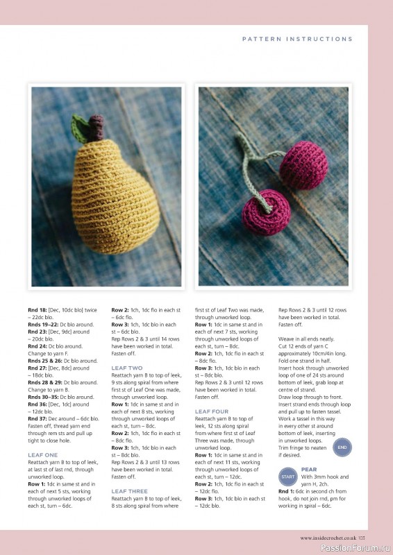 Вязаные проекты крючком в журнале «Inside Crochet №156 2023»
